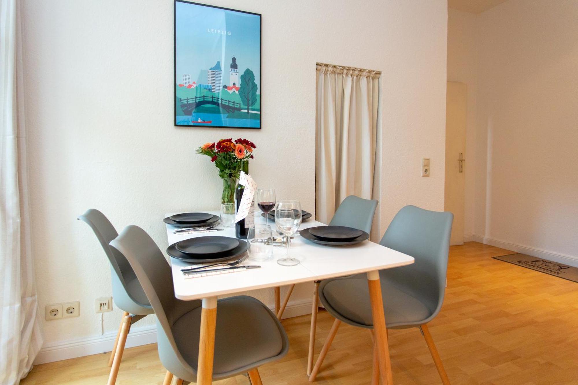 לייפציג Das City-Appartment Zentrum West מראה חיצוני תמונה